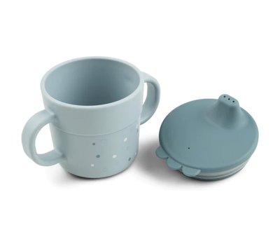 Taza de Aprendizaje Happy Dots Blue