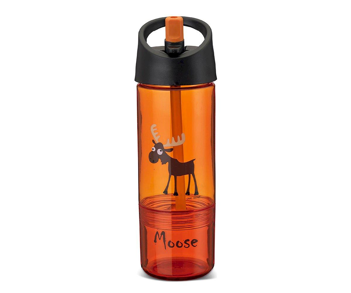 Gourde Tritan 2 en 1 Moose Orange