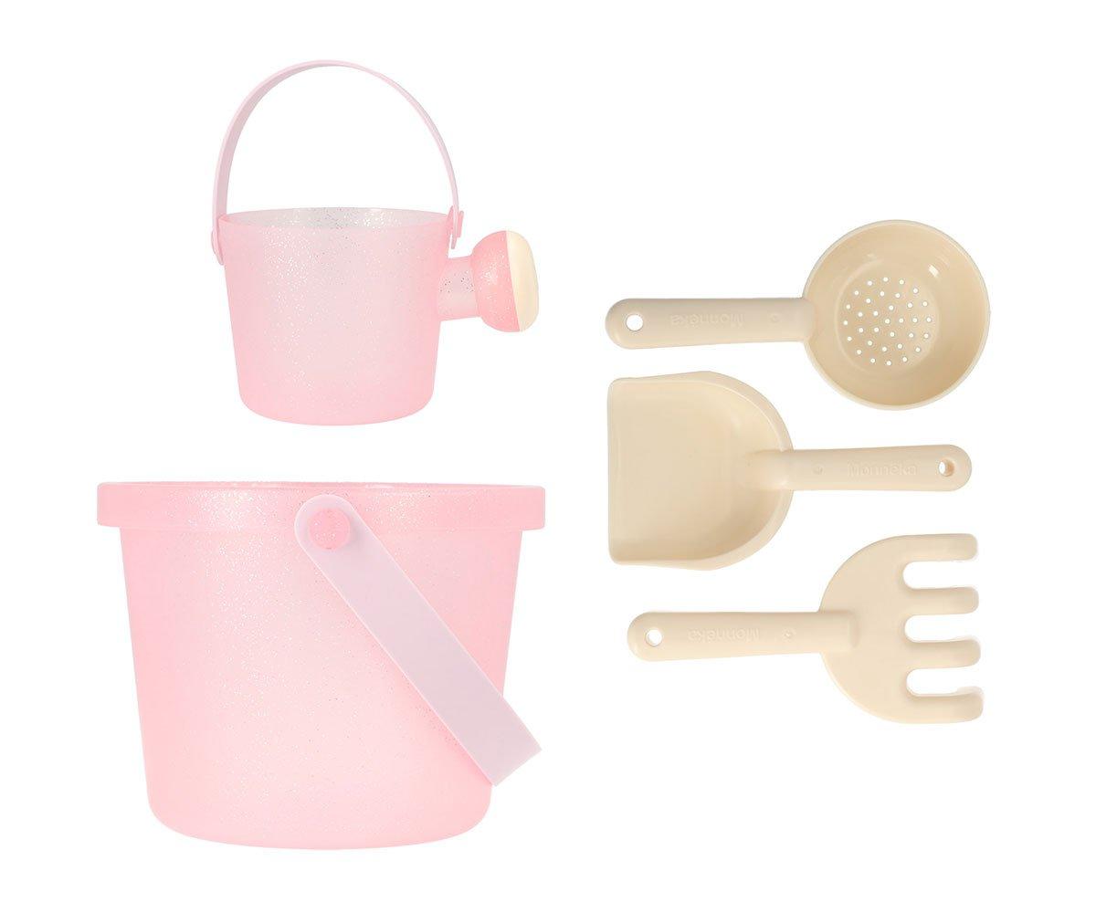 Set de jouets de plage Seau Glitter