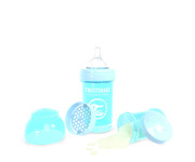 Twistshake Bibero Anticlica Pastel Azul 180ml