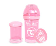 Twistshake Bibern Anticlico Pastel Rosa 180ml