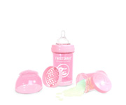 Twistshake Bibern Anticlico Pastel Rosa 180ml