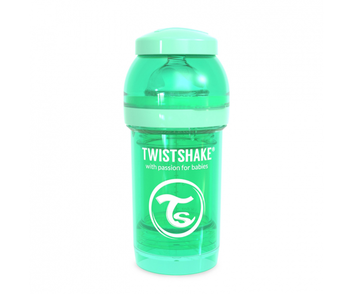 Twistshake Biberão Anticólica Pastel Menta 180ml