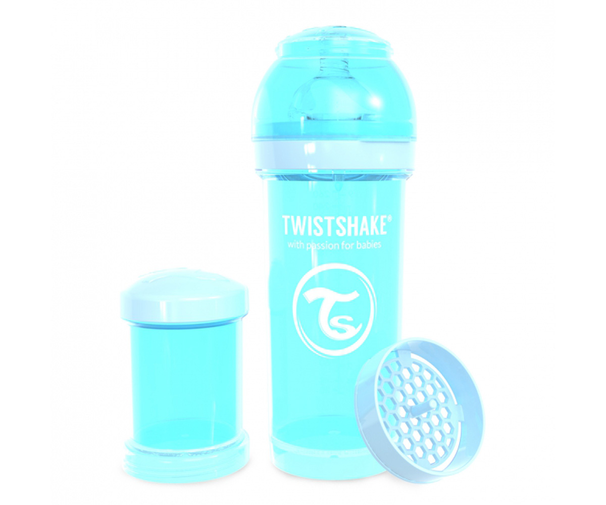 Twistshake Biberón Anticólico Blanco 330ml - Tutete