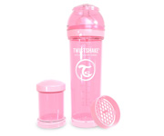 Twistshake Biberon Anti-colique Rose Pastel 330 ml
