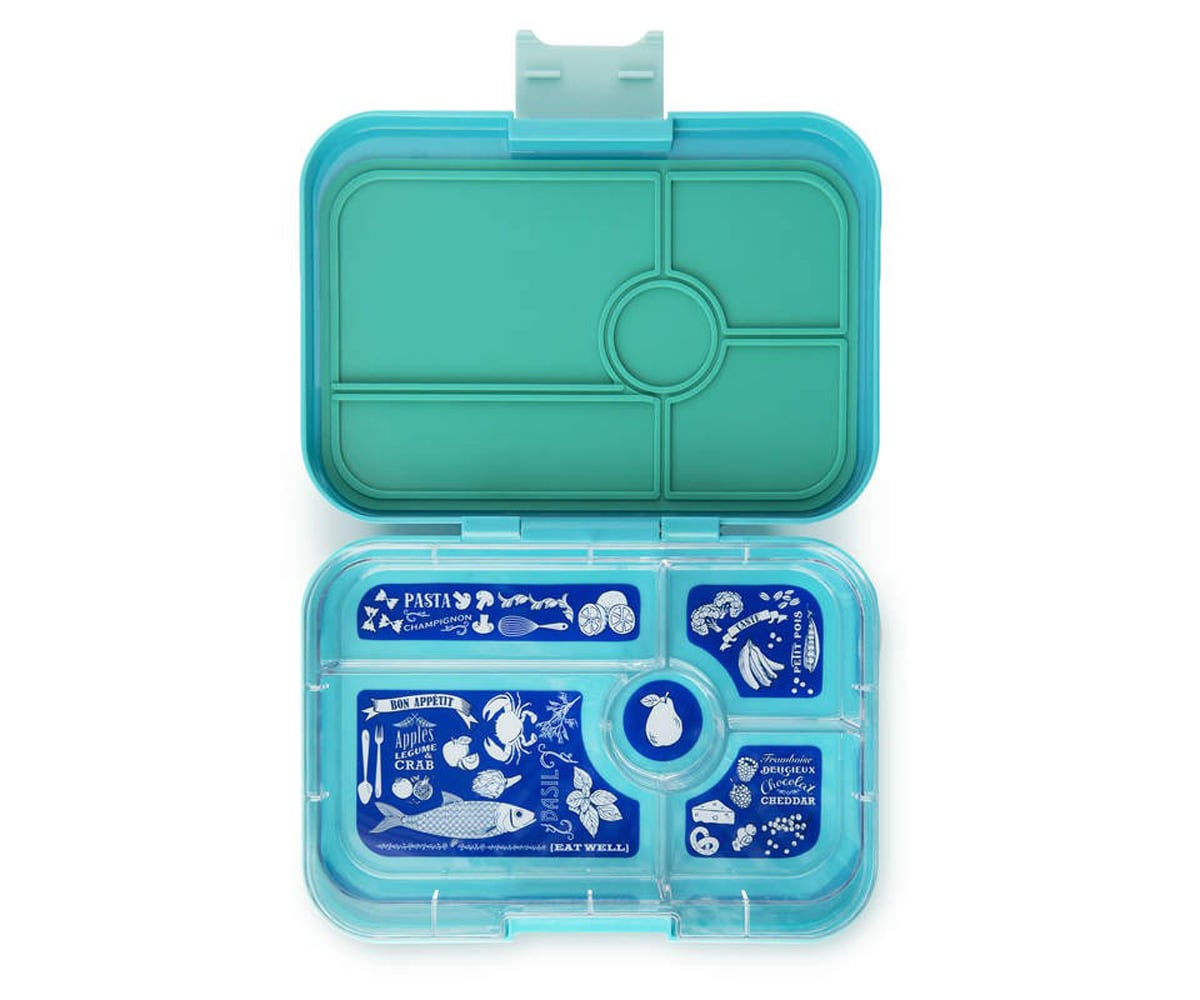 Caja Almuerzo Yumbox Tapas Antibes Blue 5 Compartimentos