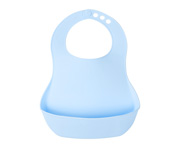 BABERO PLASTICO MOD.SOFT COLOR: AZUL CLARO