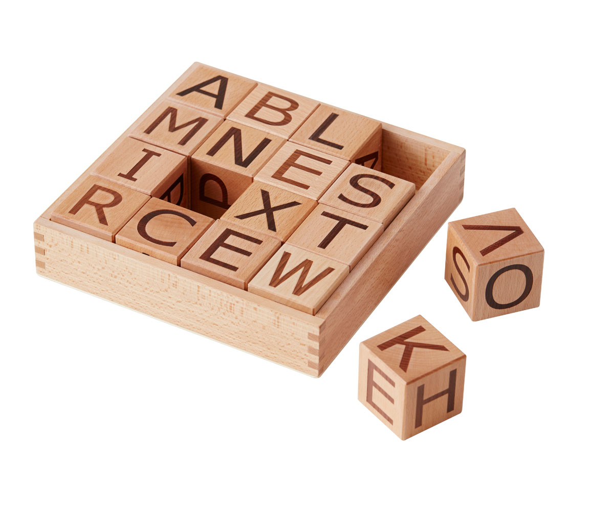 Puzzle de Bloques de Letras - Tutete