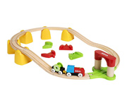Mi Primer Circuito de Tren con Tren a Pilas