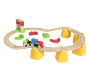 Mi Primer Circuito de Tren con Tren a Pilas