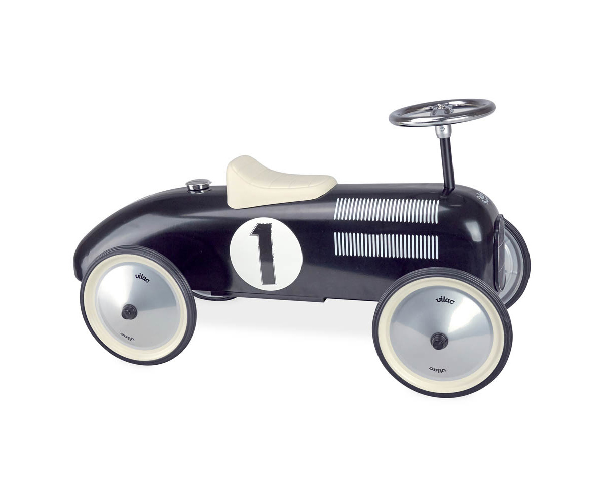 Correpasillos Coche Negro Vintage