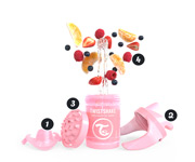 Taza Aprendizaje Twistshake Mini Cup Azul Pastel 230ml