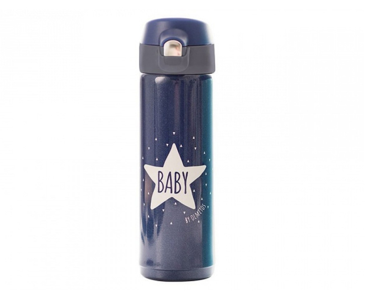 Termo Líquidos Aço Inoxidável Navy Blue 500ml