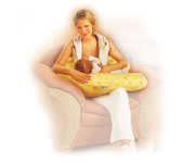 Cojn Lactancia y Maternidad Theraline Deluxe + Funda Cielo Estrellado