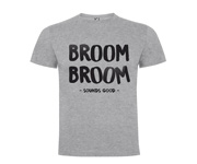 T-Shirt Papa Broom Broom Gris