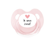 Chupeta Retro Rosa Te amo irm!