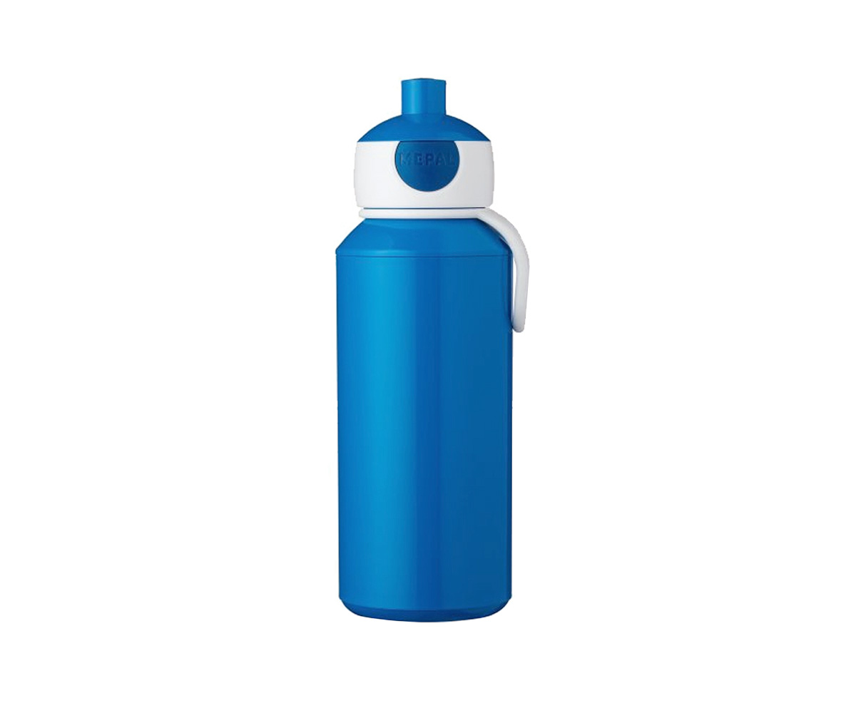 Garrafa Pop-Up Campus Personalizada Azul 400ml Espaço