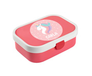 Caja Almuerzo Midi Campus Rosa Unicornio Personalizada