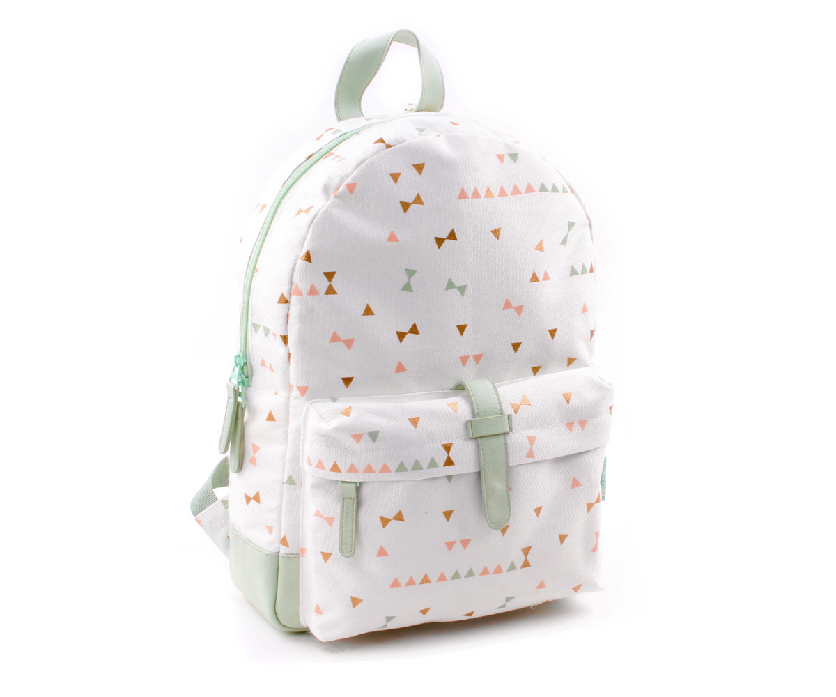 Mochila Colegio Symbolic Menta Personalizada - Tutete