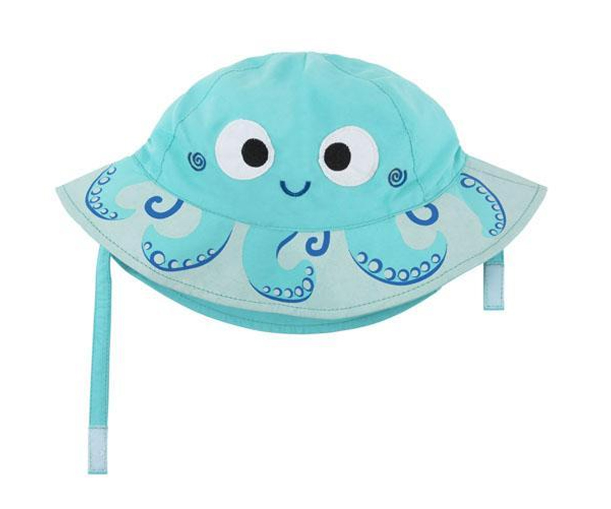 Gorrito De Playa Con Protección Pulpo 12-24m