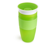 Tasse Anti-goutte Miracle 360 avec Bande Anti-drapante Verte 400 ml