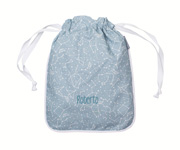 Bolsa Merenda Personalizada Constelao Cinza Azulado
