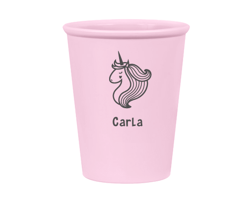 Verre Personnalisable Licorne (+couleurs)