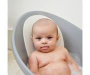 Baera Shnuggle Gris Respaldo Blanco
