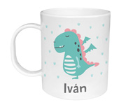 Taza de Plstico Personalizada Dragn