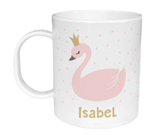 Taza de Plstico Personalizada Cisne