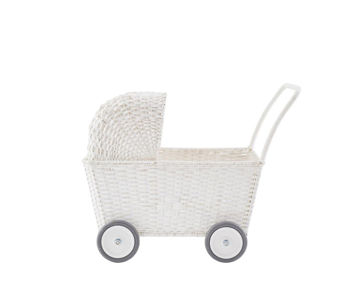 Carrito De Muñecas Strolley Blanco