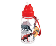 Botella Plstico Dinosaurios