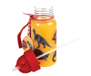 Botella Plstico Dinosaurios