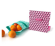 Porte-sandwich Rutilisable Snack N\'go Tile Vert
