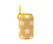 Housse en Noprne toiles Moutarde 500ml Personnalisable