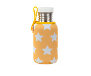 Housse en Noprne toiles Moutarde 500ml Personnalisable