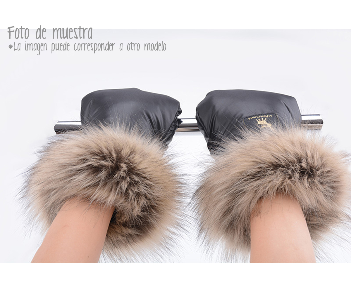 Guantes Carro Bebé Cottonmoose Negro