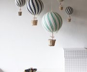 Air Balloon Mobile Gray 20 cm
