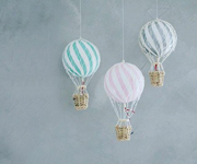 Air Balloon Mobile Gray 20 cm