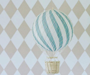 Air Balloon Mobile Gray 20 cm
