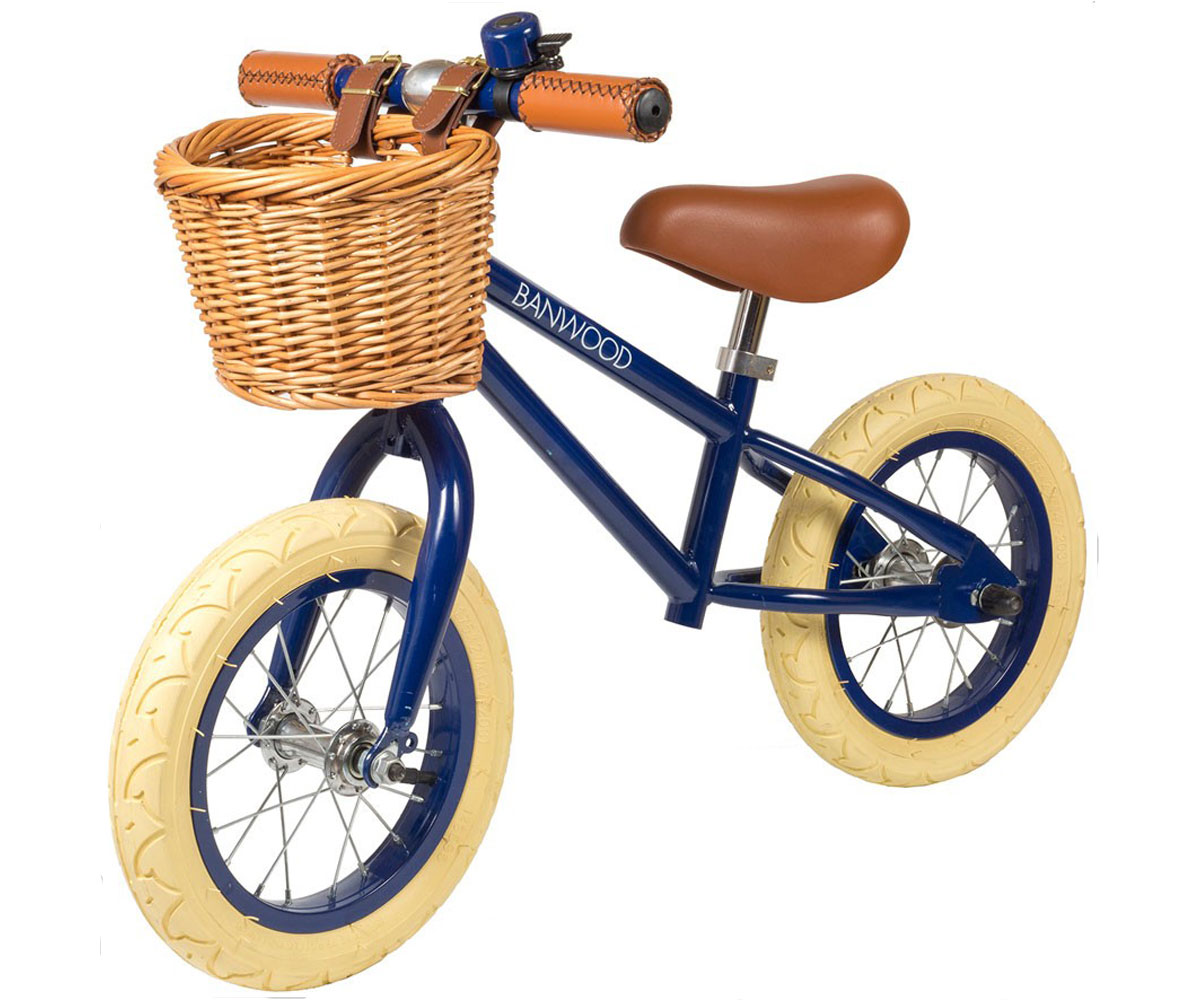 Bicicleta Banwood Sin Pedales First Go! Azul Marino