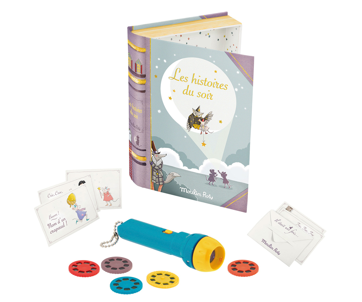 Libro linterna-proyector de cuentos - Las canciones infantiles