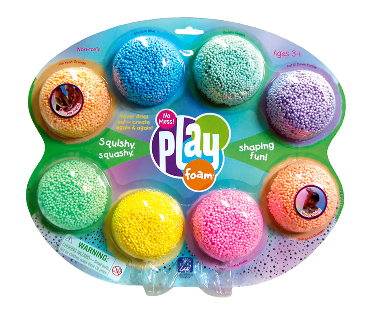 Playfoum Formes & Calcul - Activité Montessori 3+ Ans, 8 Coulers, 10 Cartes Chiffres, Mousse Réutilisable