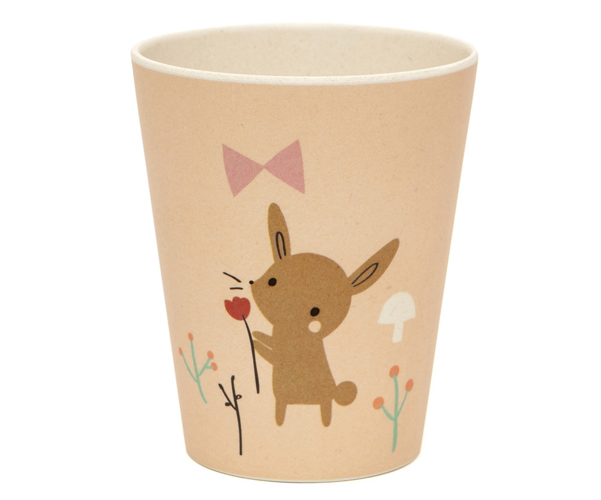 Chapoteo Rugido transportar Vajilla Bambú Bunny - Tutete