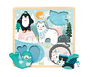 Incastro Sensoriale Pinguino