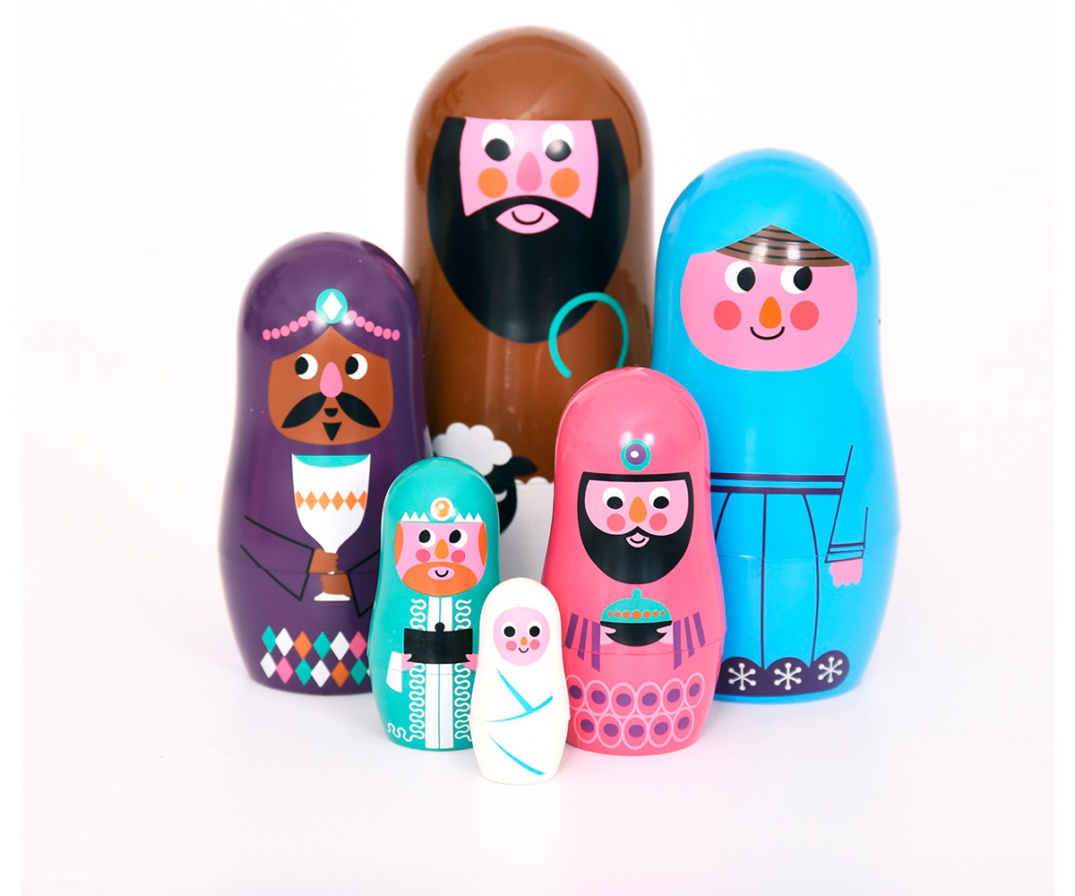 matrioska navidad