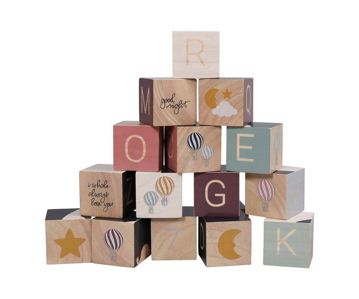 cubos de madera juguete