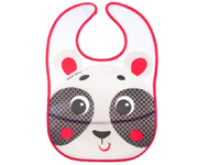 Babero Impermeable con Bolsillo Hello Little Rojo