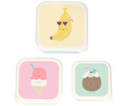 Pack de 3 Botes  Lunch Aloha Banane