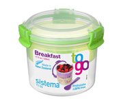 Lunch Box Breakfast To Go Verde 530ml Personalizzabile